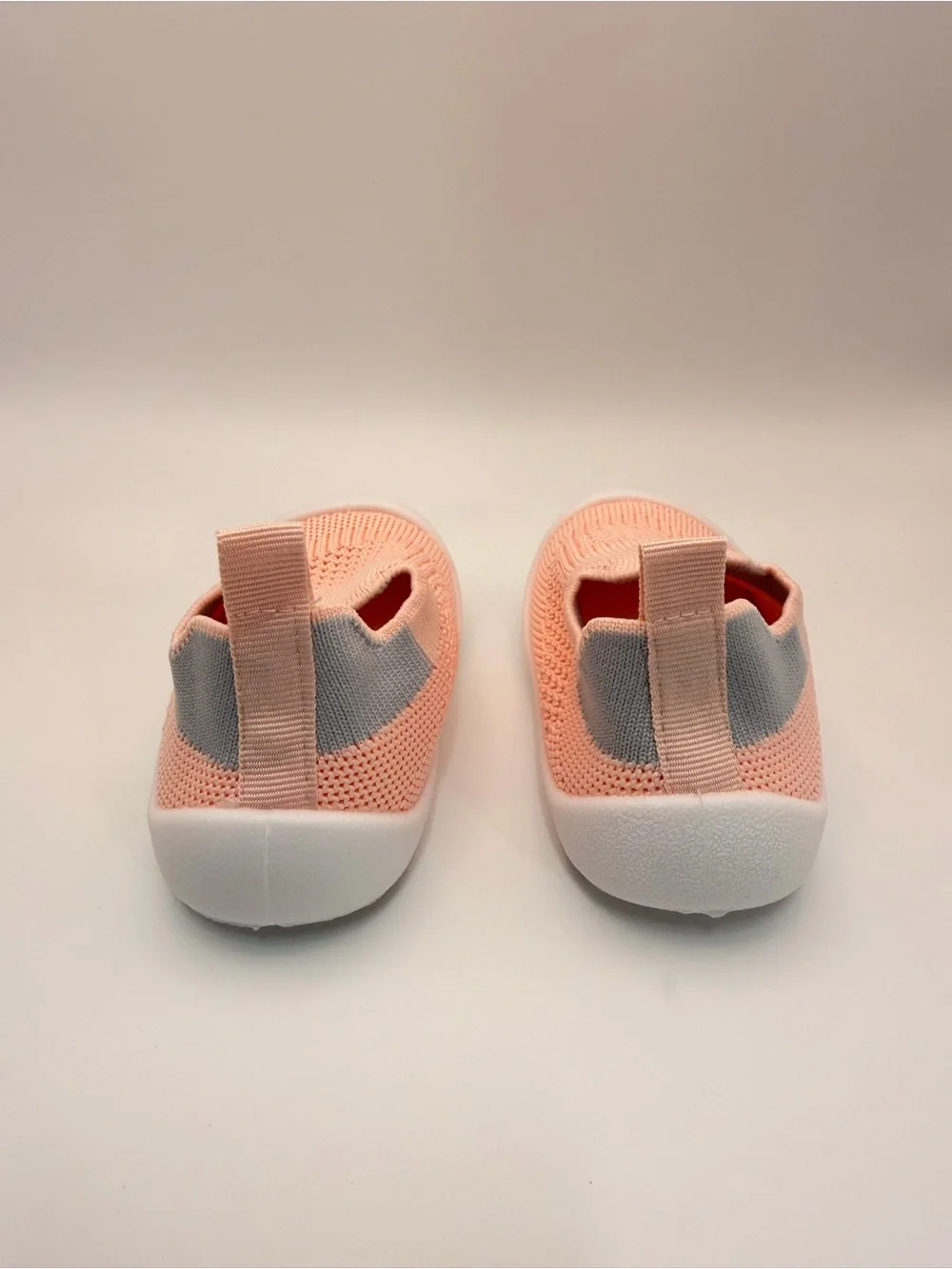 Pink Knit Toddler Slip-On Shoes Approx Size 5.5–6